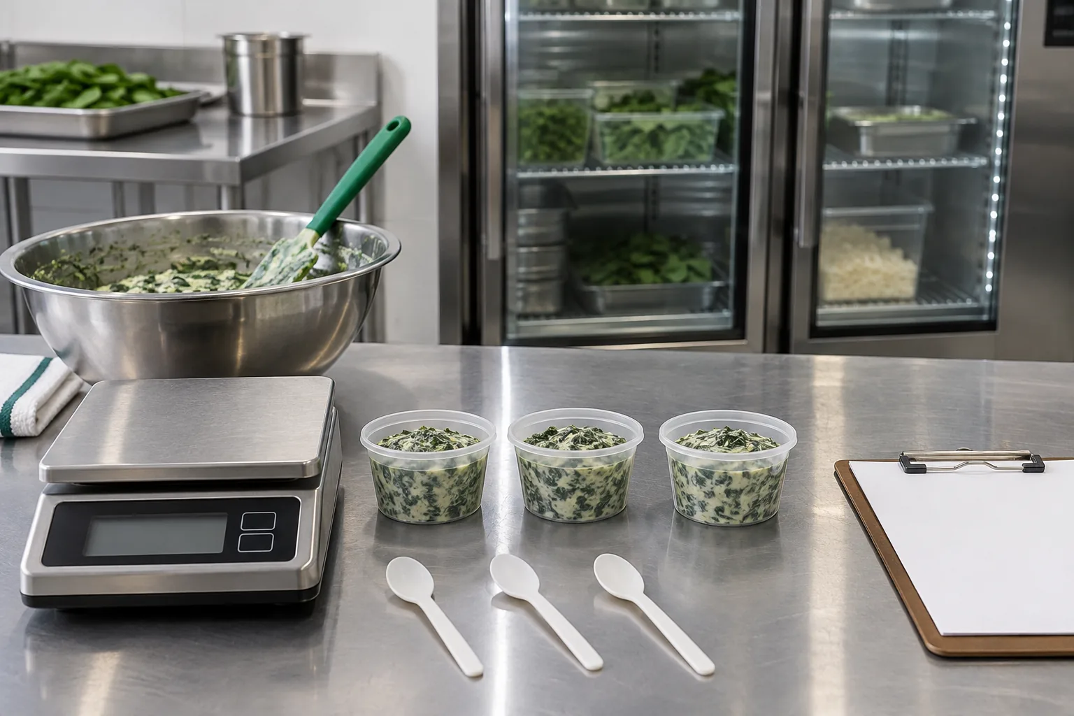 Validate a Frozen Spinach Dip for Retail or Foodservice - visual guide for the method described in this section.