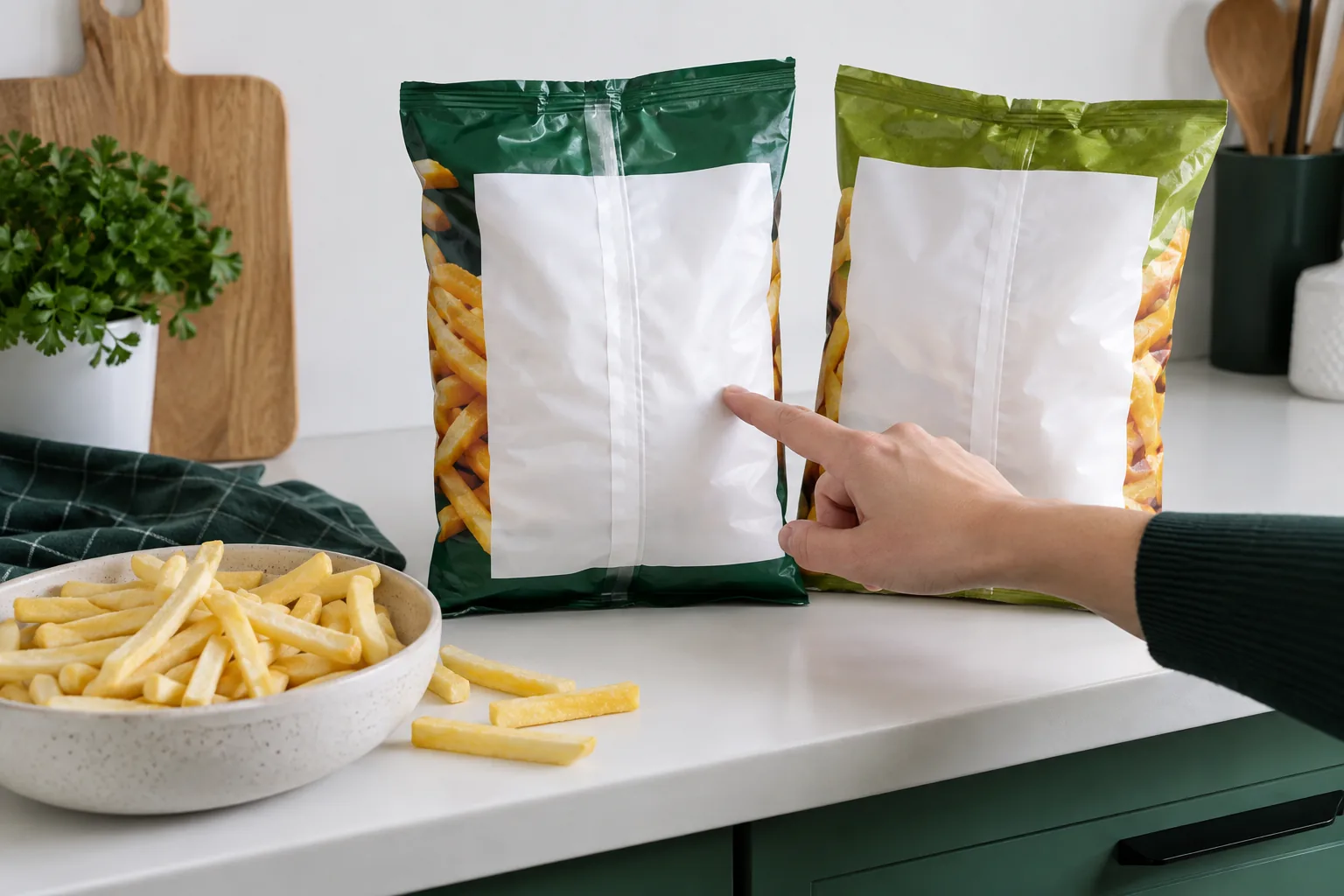 Why Manufacturers Par-Fry Fries Before Freezing - visual guide for the method described in this section.