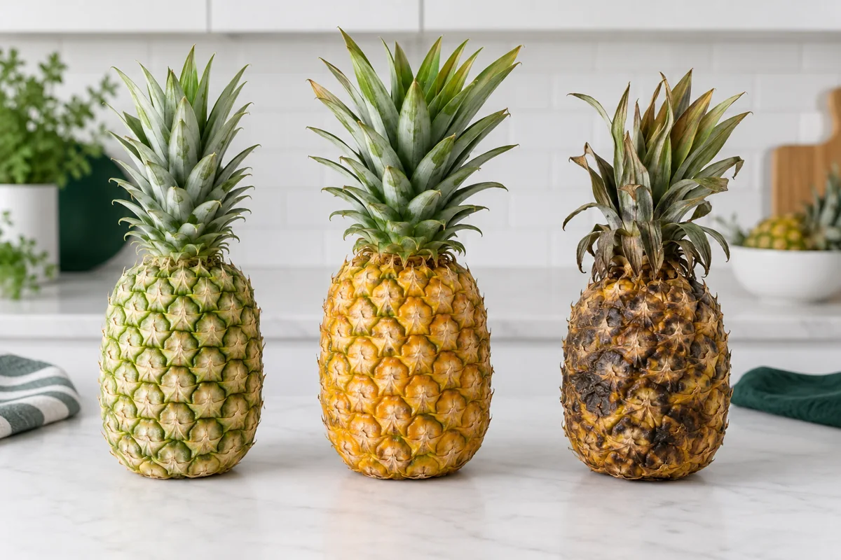 Freeze Pineapple at Peak Ripeness