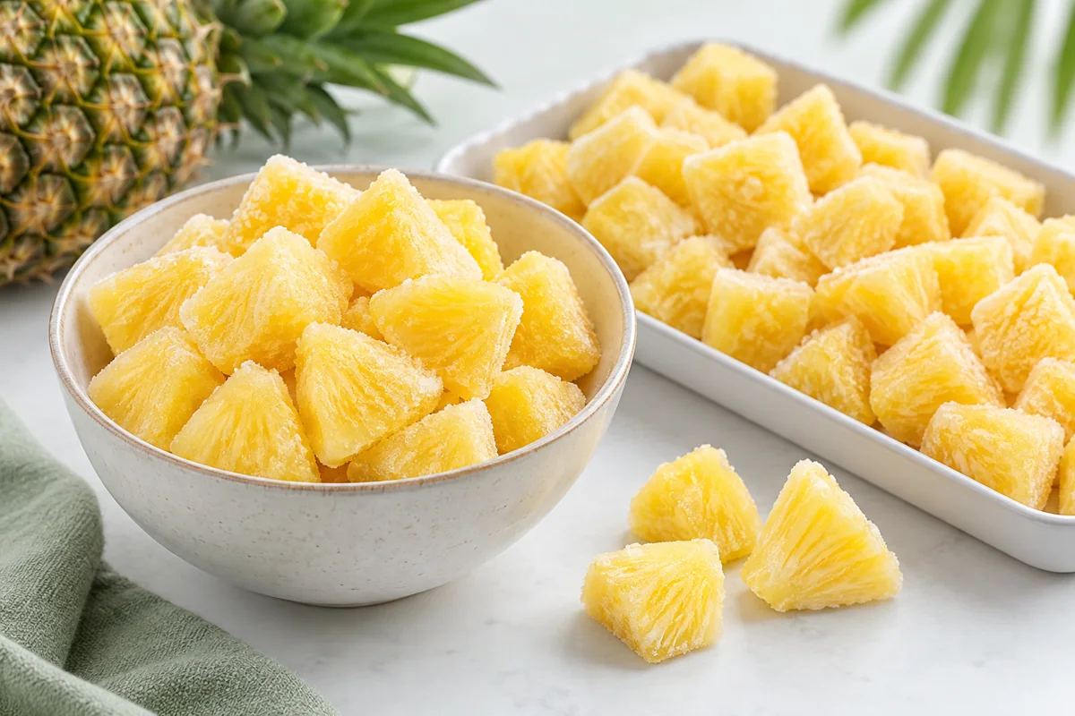 What Are Pineapple Tidbits? Size, Uses and Frozen Supply Formats